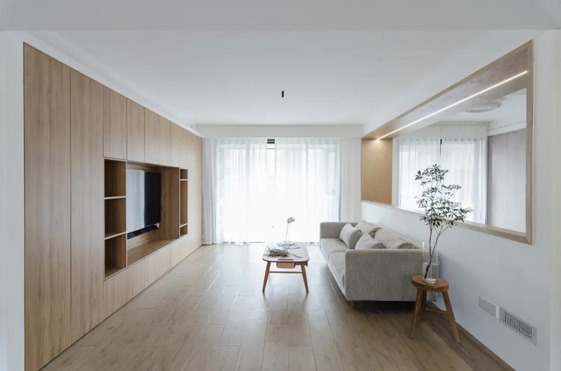 130㎡原木現(xiàn)代風(fēng)四室裝修，全屋原木風(fēng)裝飾住起來真舒服！
