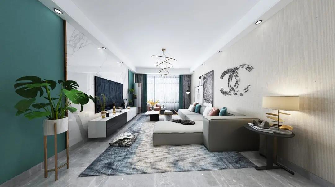 110㎡現(xiàn)代風(fēng)格，品味溫潤有度的質(zhì)感生活
